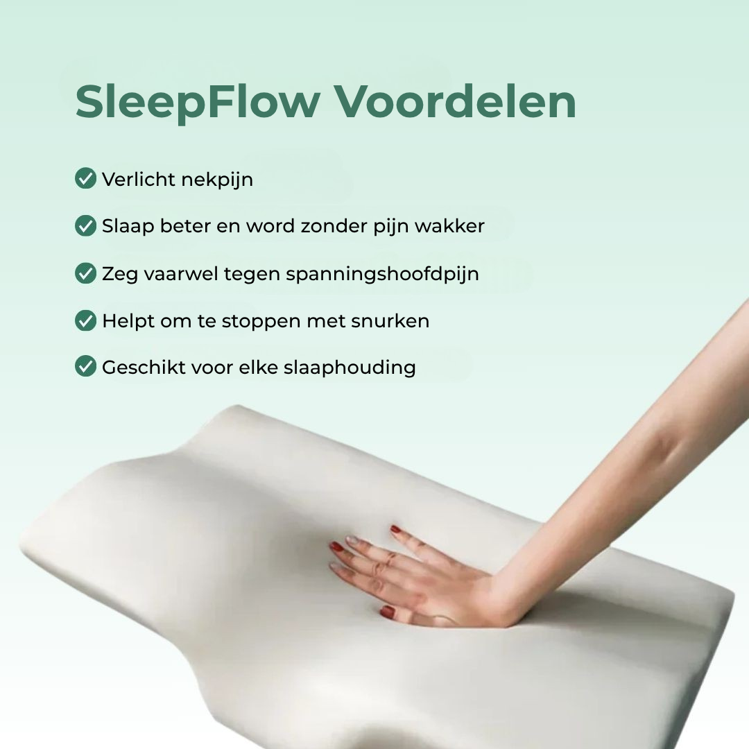 SleepFlow – Ergonomisch Nekkussen