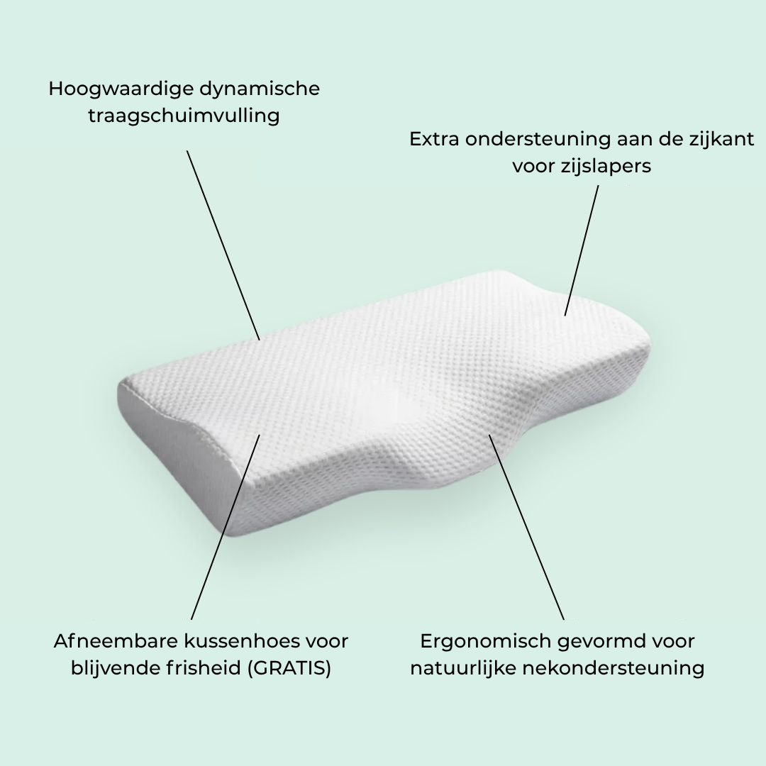SleepFlow – Ergonomisch Nekkussen